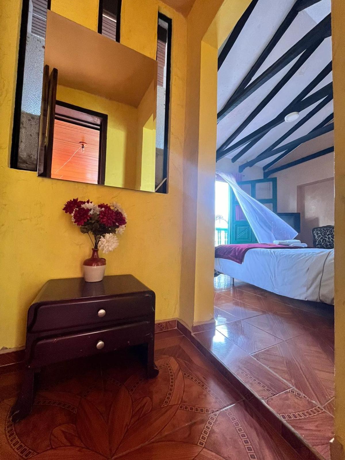 Hotel Calicanto Real Cafe Museo Monguí Eksteriør bilde