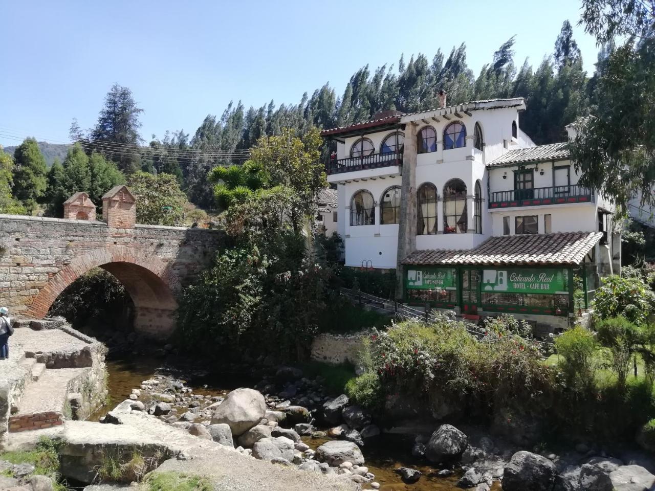 Hotel Calicanto Real Cafe Museo Monguí Eksteriør bilde