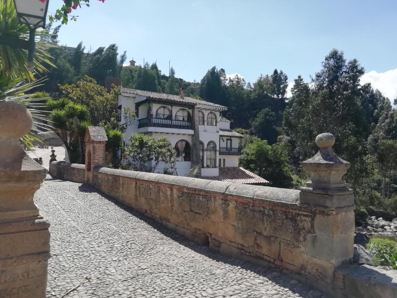 Hotel Calicanto Real Cafe Museo Monguí Eksteriør bilde